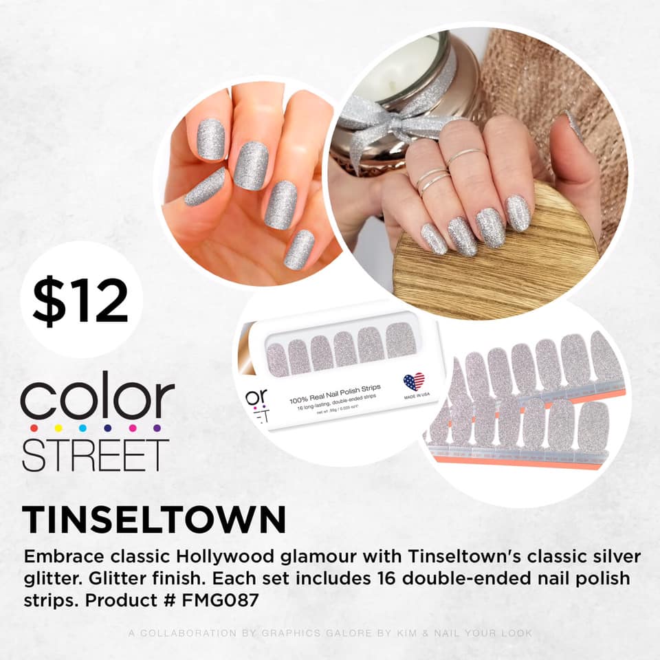 Tinseltown Jennifer S Sassy Nails Color Street